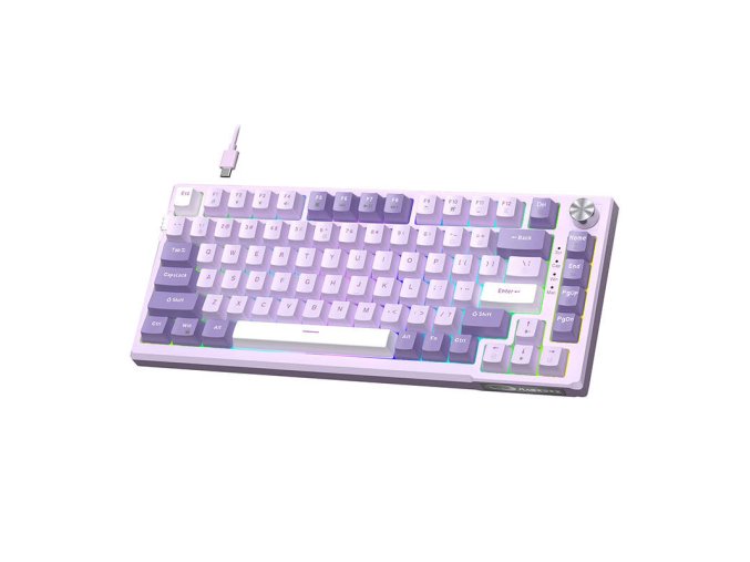 MageGee SKY81 wired keyboard (purple)