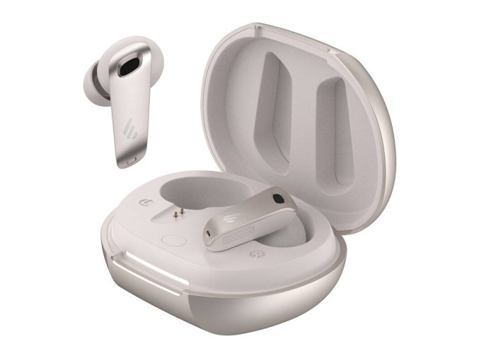 Sluchátka TWS Edifier NeoBuds Plus, ANC (perleťová)
