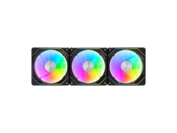 Počítačové ventilátory Darkflash Gauss G24 3 v 1 (černé)