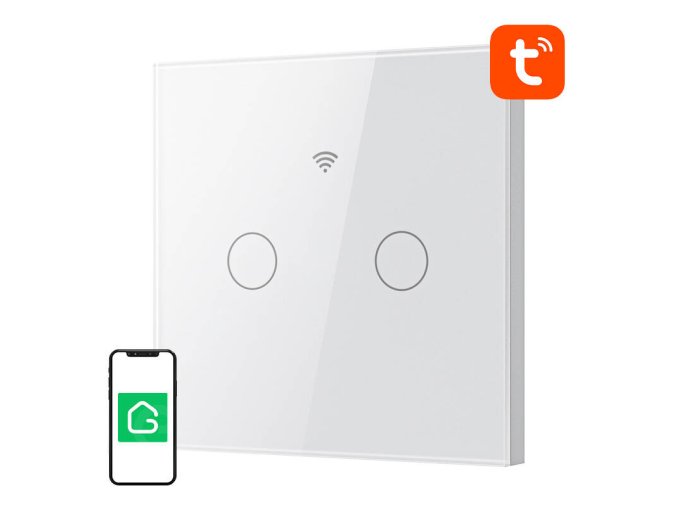 Smart Touch WiFi Light Switch Gosund SLS2 (Optional N, Dual)