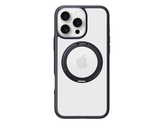 Etui Torras Ostand R Fusion dla iPhone 16 Pro (Czarne)