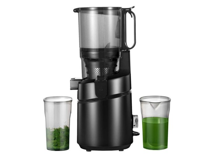 AMZCHEF SJ-036-BK pomaloběžný odšťavňovač (černý)