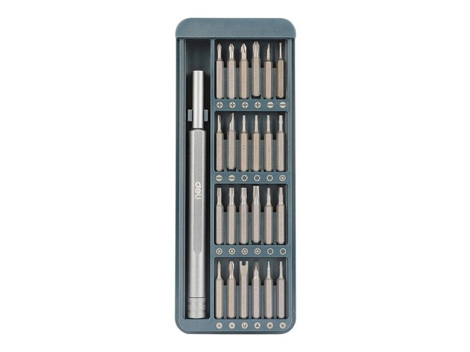 Deli Tools EDL241025 precision screwdriver set, 25 el.