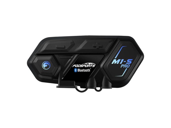 Interkom pro motocykly Fodsports M1-S Pro (černý)