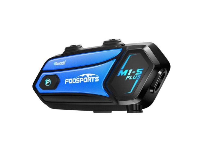 Interkom pro motocykly Fodsports M1-S Plus (černý)