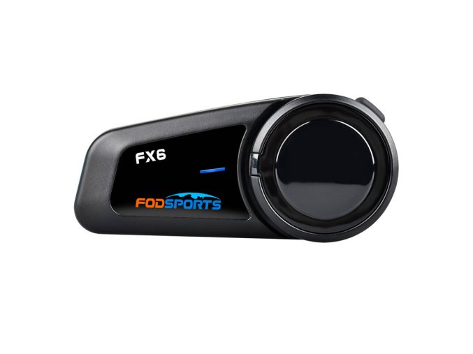 Interkom pro motocykly Fodsports FX6 (černý)