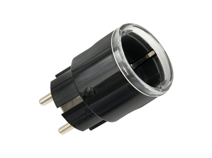 Chytrá zásuvka Shelly Plug S MTR Gen3 (černá)