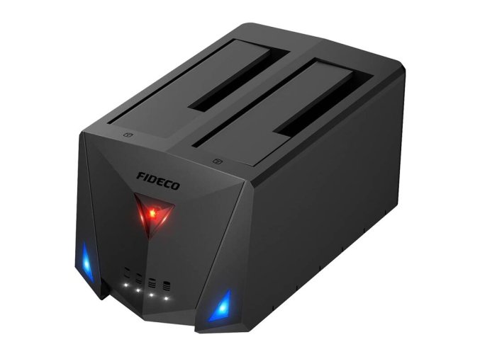 Dokovací/klonovací stanice pro HDD/SSD FIDECO YPZ220B (USB 3.2, SATA I/II/III)
