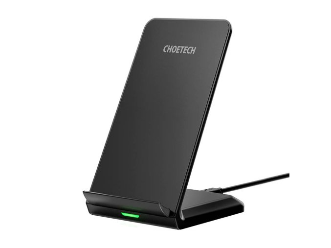 Choetech 10W inductive wireless charger with stand (black)