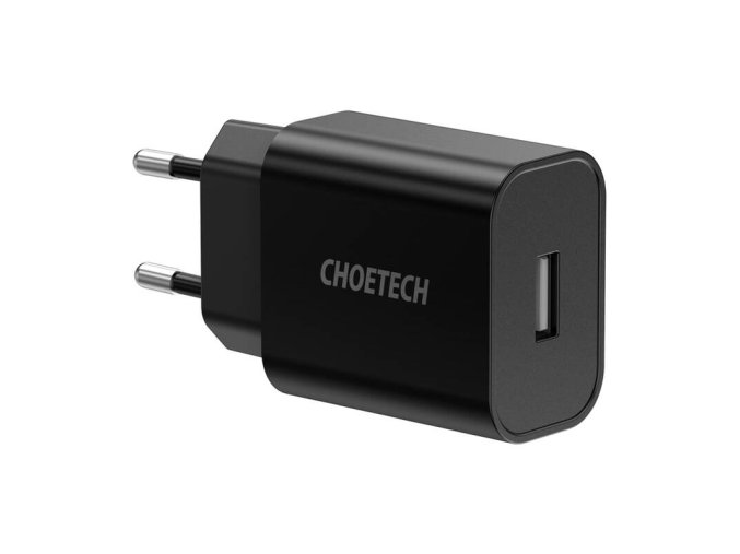 Nabíječka Choetech Q5002 12W USB-A (černá)