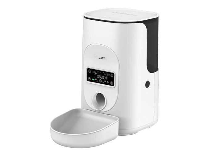 Dogness F17 4L smart food dispenser with plastic container (white)