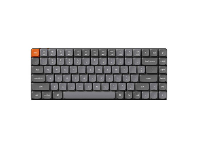 Bezdrátová mechanická klávesnice Keychron K3 Max QMK/VIA RGB s nízkoprofilovými ultra tenkými červenými spínači
