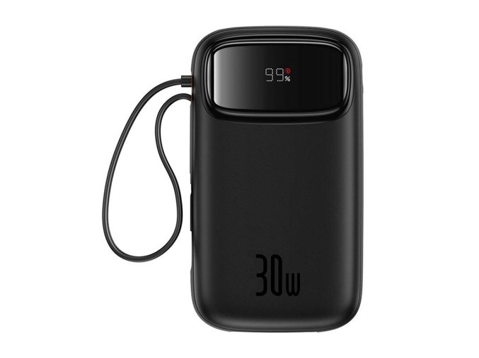 Powerbank Baseus QPow 2 20000mAh 30W 2xUSB-C (black)