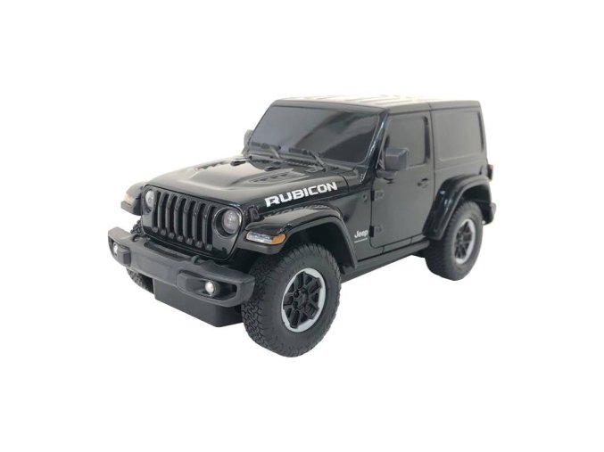 RASTAR R/C 1:24 JEEP Wrangler JL auto na dálkové ovládání (černé)