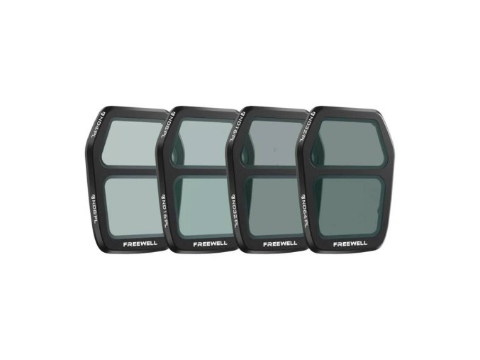 Seznam 4 filtrů Freewell Bright Day do DJI Air 3S