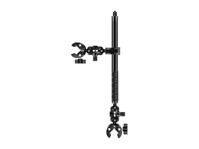Motorcycle/bicycle mount PULUZ with a single clamp and selfie stick 150 cm