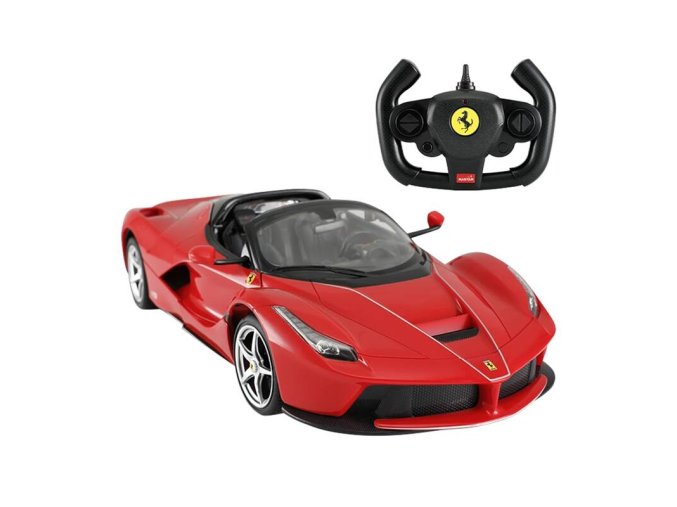 RASTAR R/C 1:14 Ferrari LaFerrari Aperta auto na dálkové ovládání s funkcí driftu (červené)
