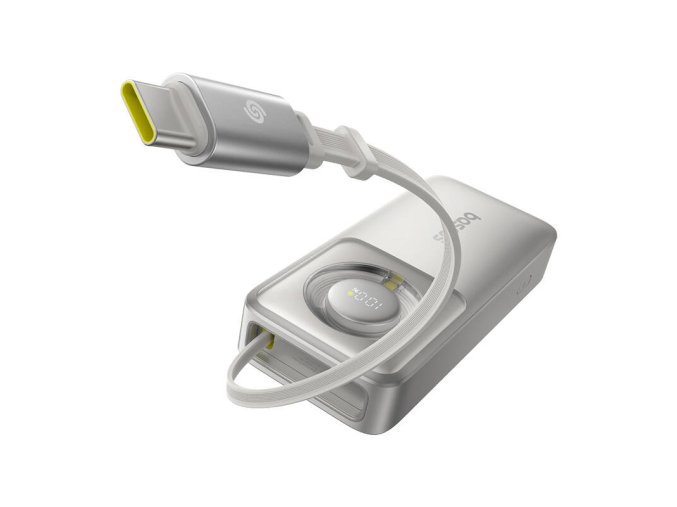 Powerbank Baseus OS Free2Pull 10000mAh 30W +cable (grey)