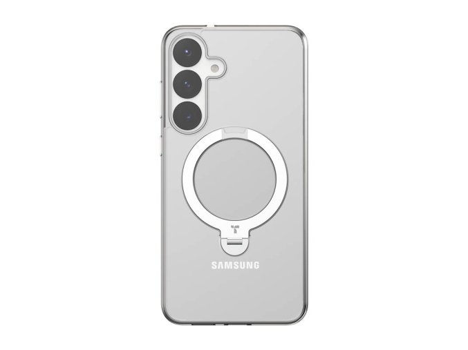 Pouzdro na telefon Torras Ostand Spin Series pro Samsung S25 (transparentní)