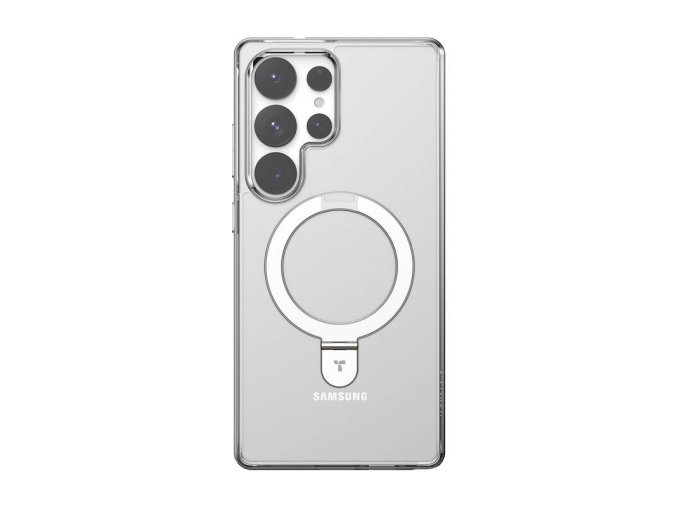 Pouzdro na telefon Torras Ostand Series pro Samsung S25 Ultra (průhledné)