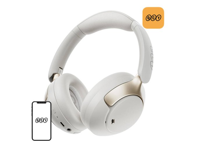 Sluchátka QCY H3 Pro (bílá)