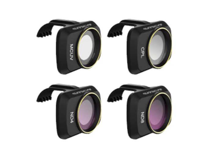 Sunnylife sada 4 filtrů CPL ND 4/8 UV pro DJI Mini 2 (MM-FI9257)