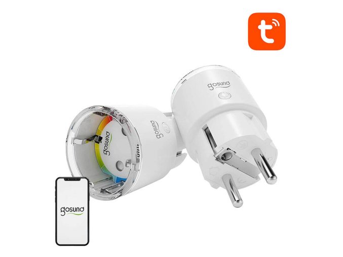 Smart plug WiFi Gosund EP2 (2-pack) 10A Tuya