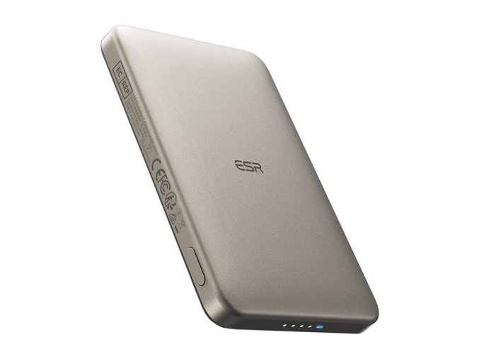 Magnetická powerbanka ESR Qi2 MagSlim 5000 mAh (písková)