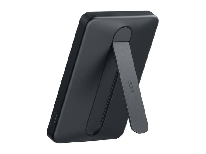 Magnetická powerbanka ESR Qi2 MagSlim 5000 mAh se stojánkem (černá)