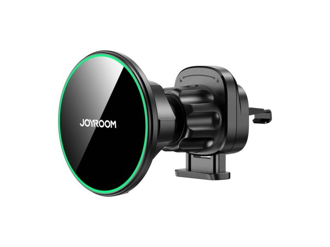 Magnetický držák bezdrátové nabíječky do auta Joyroom JR-ZS412 černý