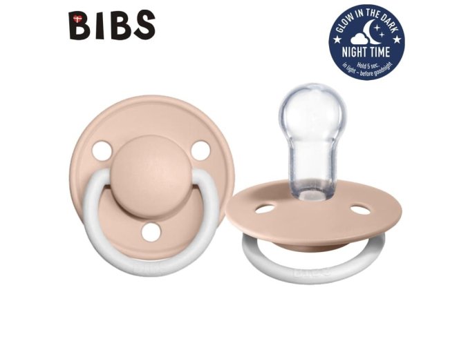 BIBS 1010256 DE LUX ONE SIZE BLUSH NIGHT dudlík