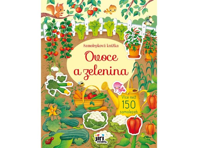 Samolepková knížka Ovoce a zelenina