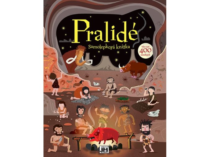 Velká samolepková knížka 5+ Pralidé