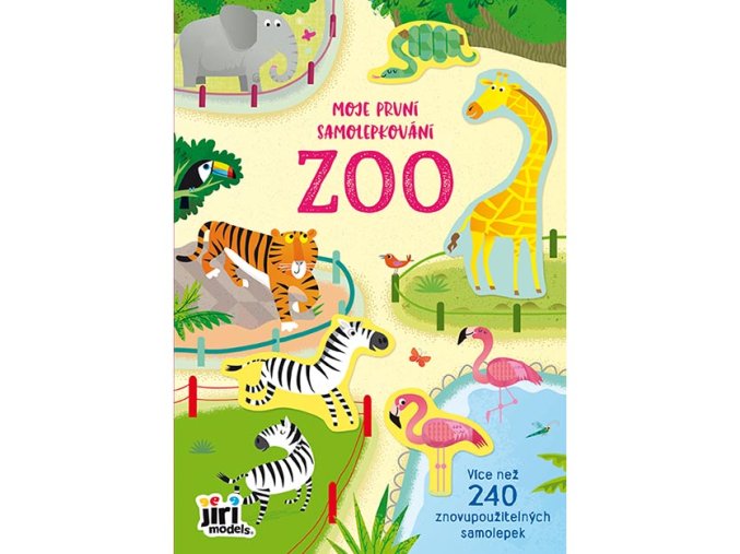 Moje první samolepkování Zoo