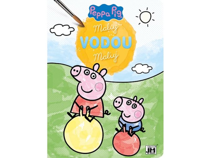 Maluj vodou Prasátko Peppa