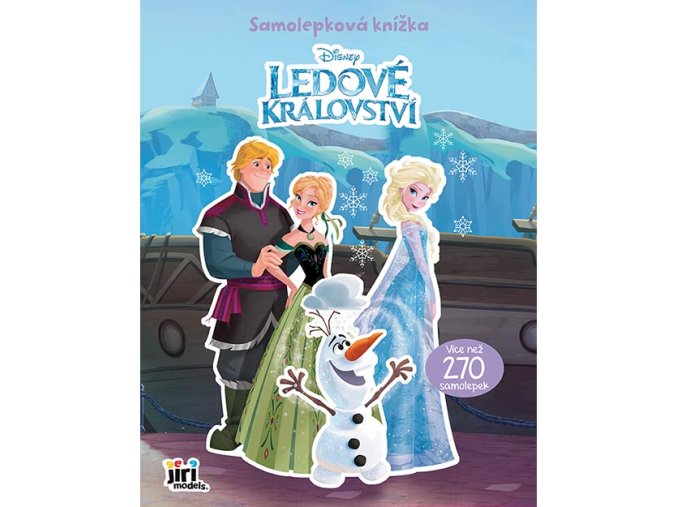 Samolepková knížka Ledové království