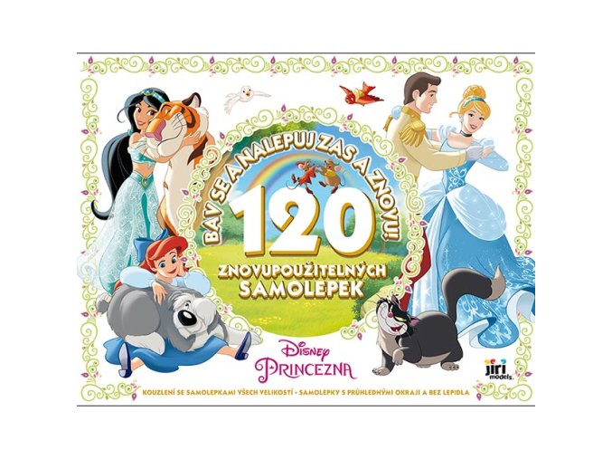 Bav se a nalepuj zas a znovu! Disney Princezny