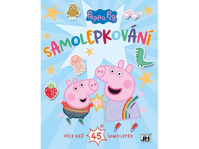Samolepkování Prasátko Peppa