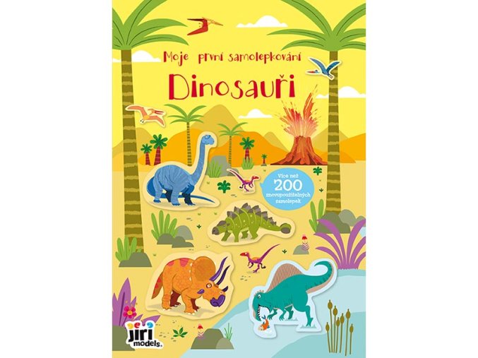 Moje první samolepkování Dinosauři