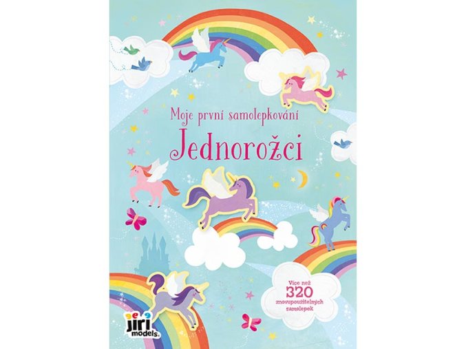 Moje první samolepkování Jednorožci