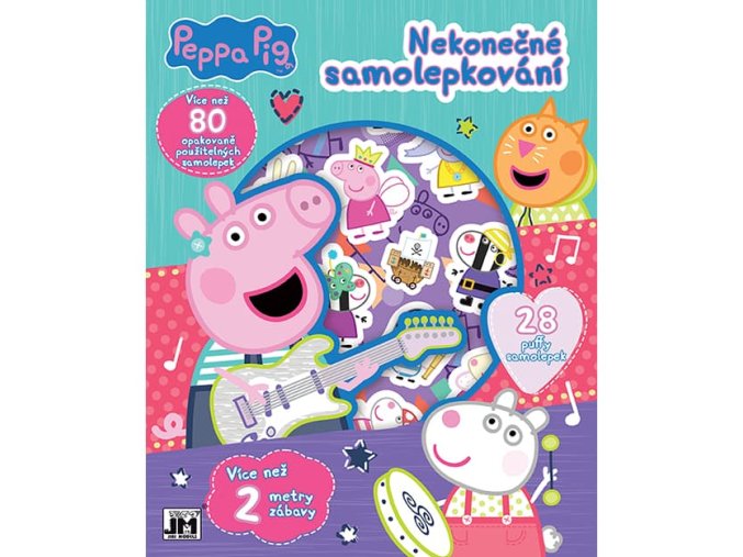 Nekonečné samolepkování Prasátko Peppa