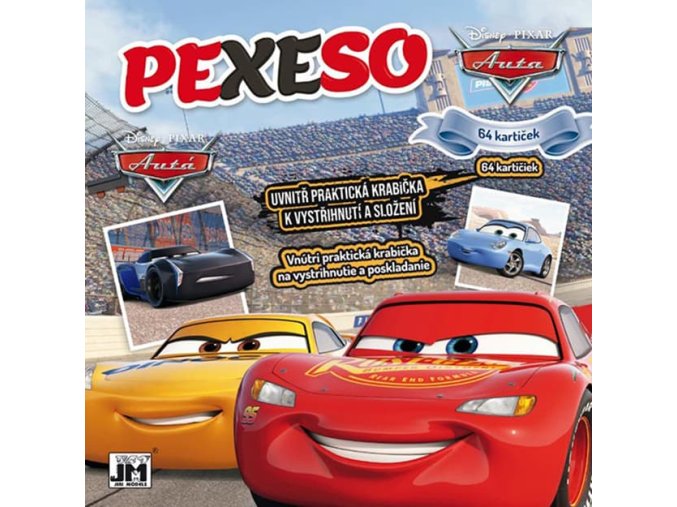 Pexeso v sešitu Auta