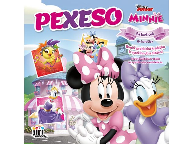 Pexeso v sešitu Minnie