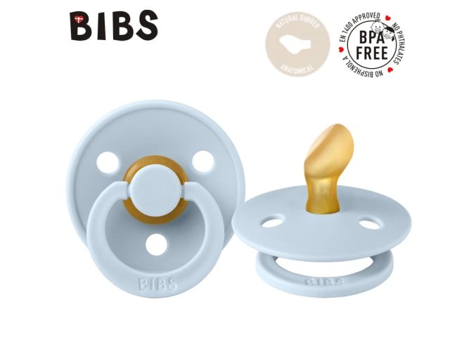 BIBS 111231 MODRÝ S ANATOMICKÝ dudlík