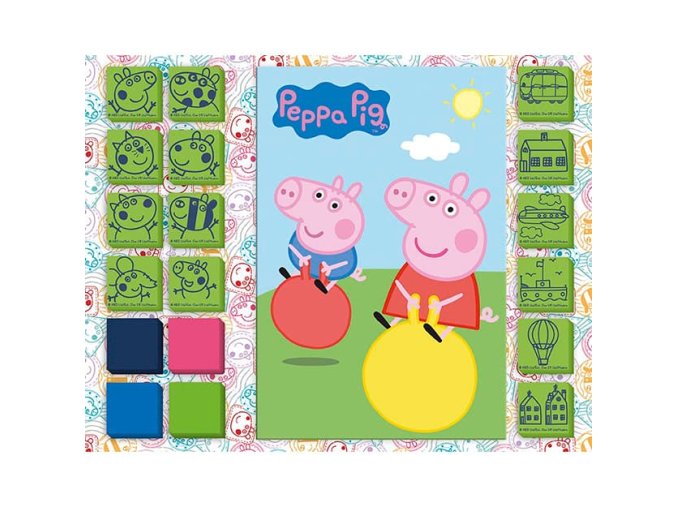 Zábavné razítkování Prasátko Peppa