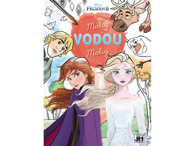 Maluj vodou Ledové království