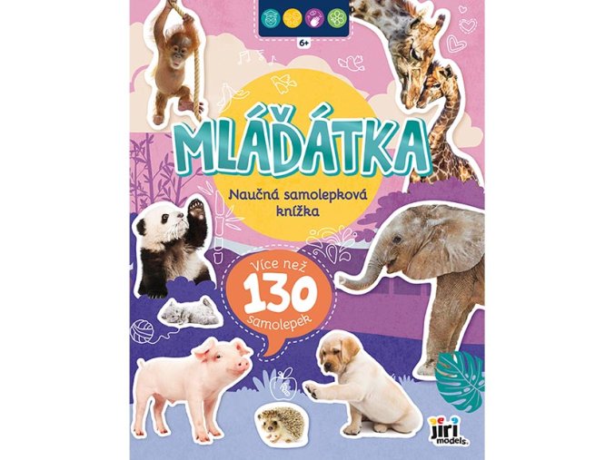 Naučná samolepková knížka 6+ Mláďátka