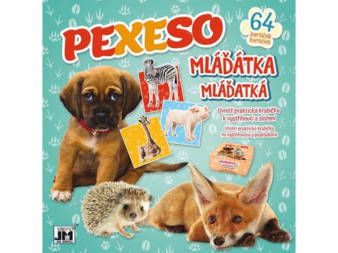 Pexeso v sešitu Mláďátka