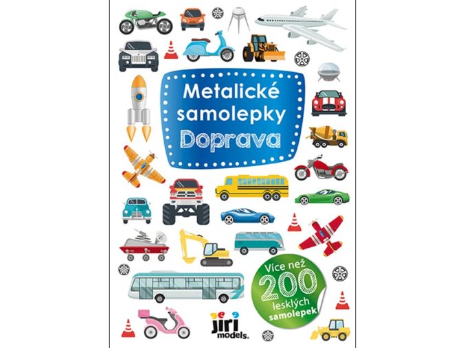Metalické samolepky Doprava