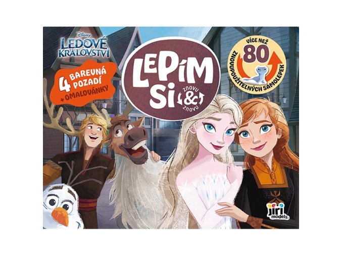 Lepím si znovu a znovu Ledové království